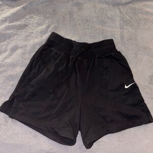 Nike Women's Black Sweat Shorts